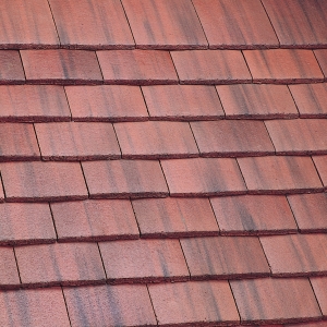 Marley Plain Roofing Tile Old English Dark Red - Pallet of 900