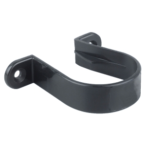 Wavin Osma Waste Solvent Weld Pipe Bracket Black 32mm