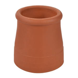 Hepworth Terracotta Chimney Pot Roll Top Red 300mm