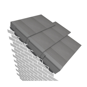 Marley Universal Dry Verge Unit Right Hand Grey