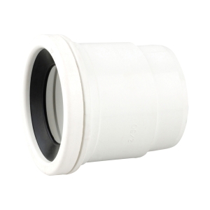 Wavin OsmaSoil S/S boss adaptor (ring-seal) 50mm white