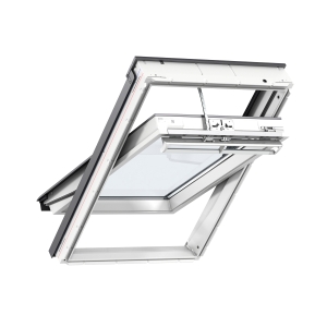 VELUX Electric Centre Pivot Roof Window White Maintenance Free 1140mm x 1178m...
