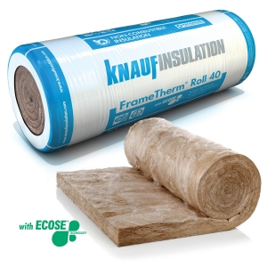 Knauf Insulation Frametherm Roll 40 140mm 2x570 9.14m2