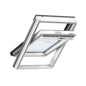 VELUX Centre Pivot Roof Window White Painted 660mm x 1178mm GGL FK06 2070