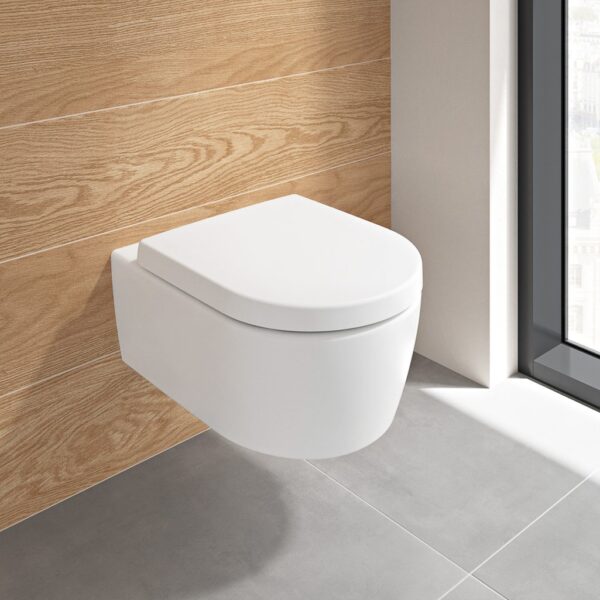 Villeroy & Boch Embrace Wall-Hung Toilet, Complete Set, with pre-wall element and ViConnect 200S